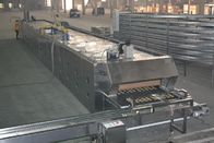 Complete Pizza Production Line With Proofing Room And Tunnel Oven And Spiral Cooler