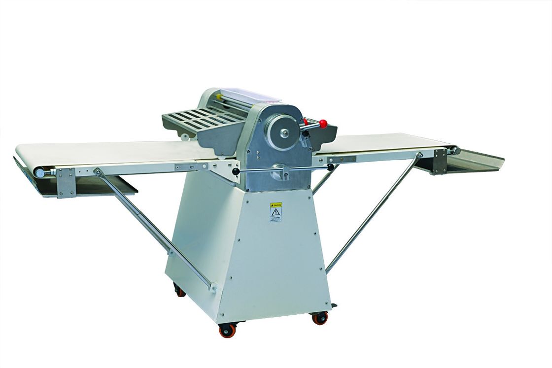 500mm Width Dough Flattening Machine , Easy Operate Manual Pastry Sheeter