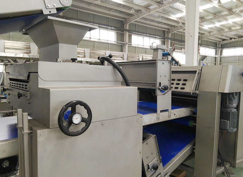 Automated Pita Making Machine For Flatbread , Pita Bread Equipment With Tunnel Oven