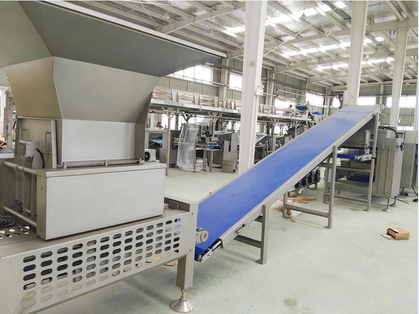 304 Stainless steel Industrial Pita Production Line For 15 cm Diameter Pita Bread