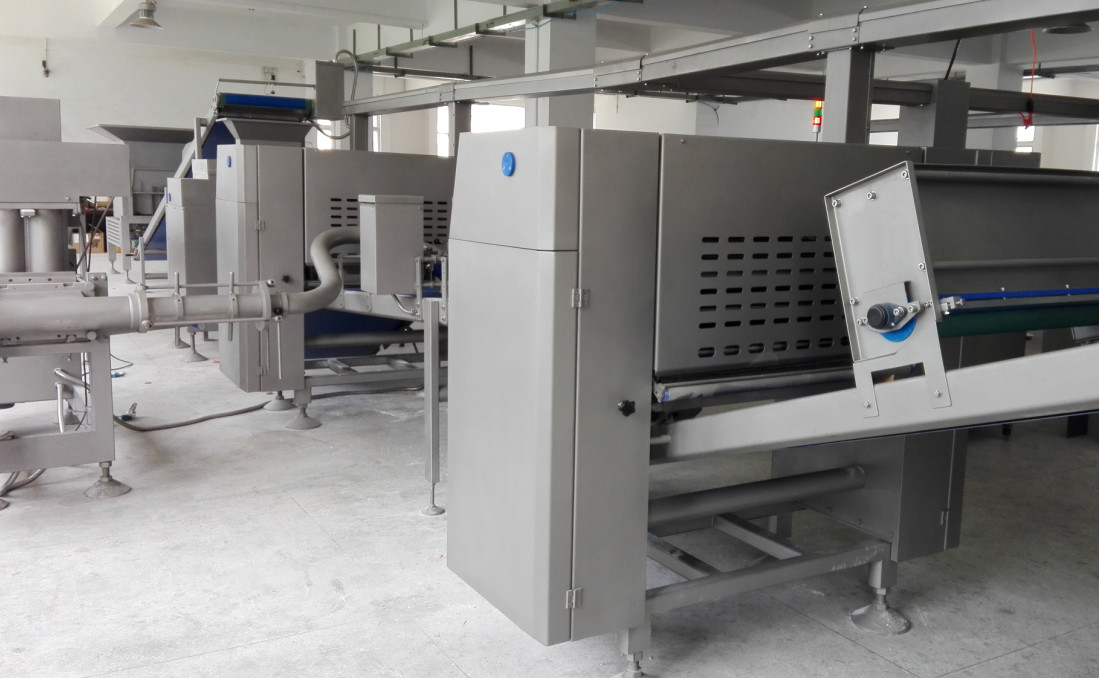 High Automation Pita Production Line 15000 Pcs /Hr With Siemens PLC Touch Screen