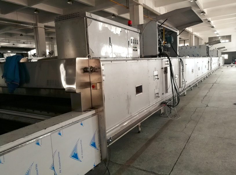 ZKS 1200-1500kg / Hr Capacity Puff Pastry Dough Machine Turnkey Solution With Proffer And Tunnel Oven