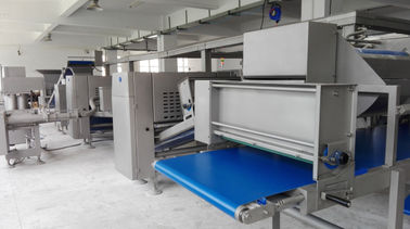 LFC Full Auto Croissant Line With Lamination Line , Croissant Make Up Line And 2 Sets Of Auto Freezers
