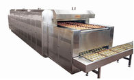 High Output Baguette Bread Production Line With Heatable Cutter