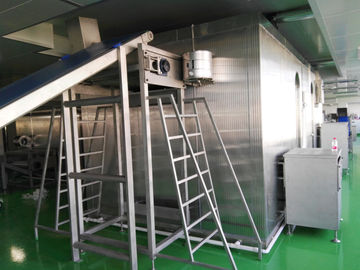 SUS Puff Pastry Sheeter Machine With Auto Freezing Tunnels And 850 Mm Width Laminator