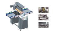 Cupcake Cake Production Line Automated Grout Injector And Coating Machine Without Tailing