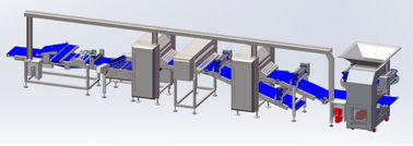 Flexible Pastry Dough Laminator Machine With Multirollers Modular Structure
