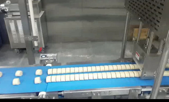 Margarine Fillings Dough Laminator Machine  Motor With Auto Fat Feeding System