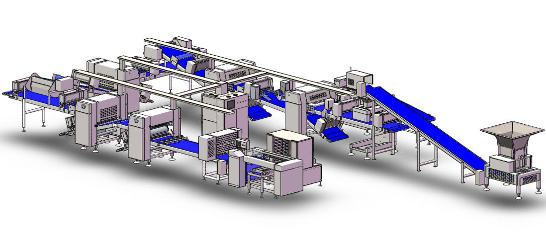 G850 High Automation Croissant Maker Production Line With Industrial Capacity