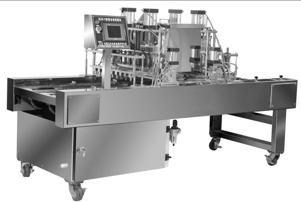 PLC Controlled Cookie Dough Depositor , Industrial Dough Depositor Machine