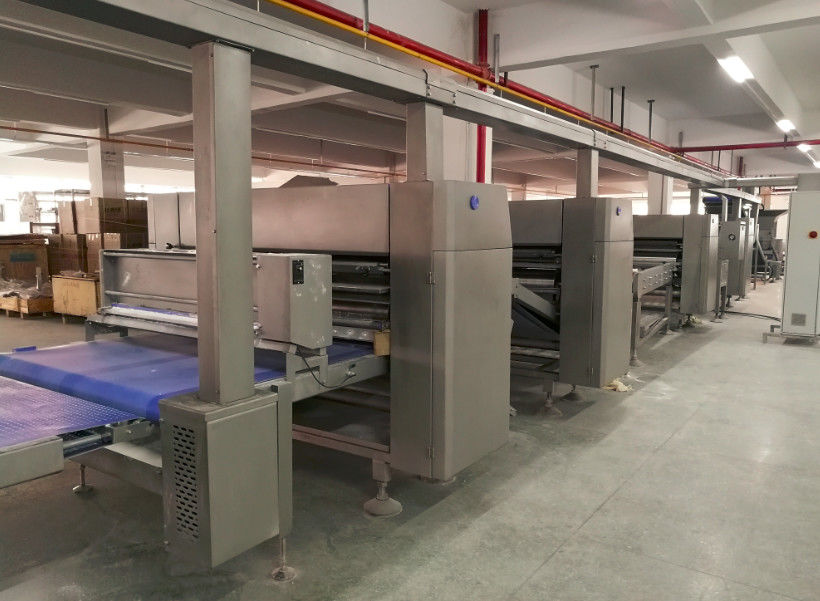 Industrial Pita Bread Production Line , Pita Making Machine For 15 Cm Diameter Pita