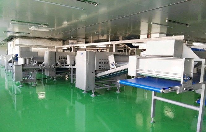 Commercial Bread Making Equipment for Various shape Croissant production With Coiling Mechanism