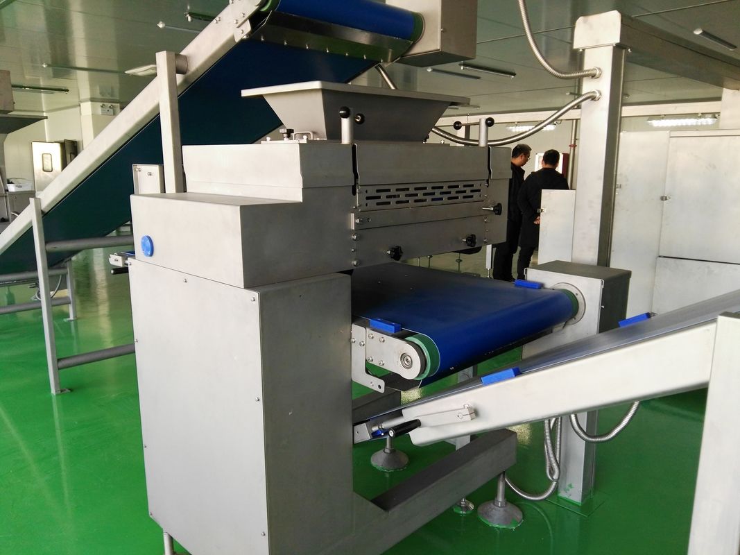 Puff Pastry Laminator With  Advanced PLC System , 12 Flour Duster Commercial Dough Sheeter