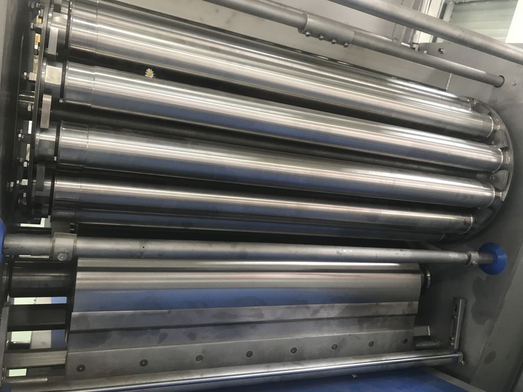 SUS Puff Pastry Sheeter Machine With Auto Freezing Tunnels And 850 Mm Width Laminator