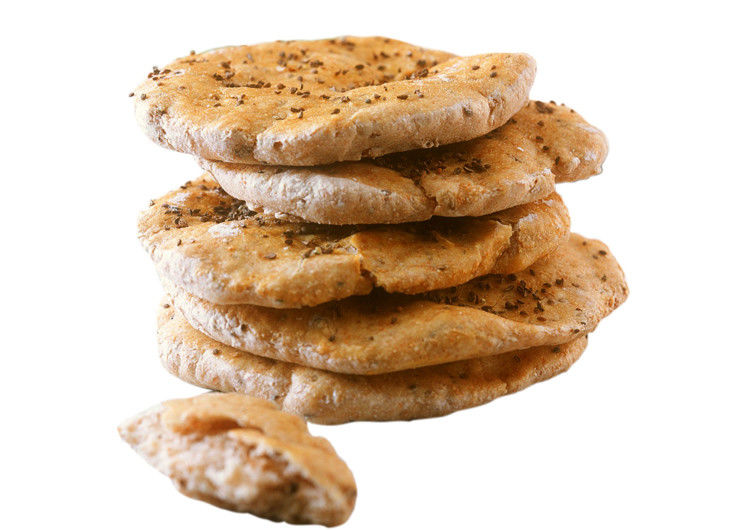 Industrial Pita Bread Production Line , Pita Making Machine For 15 Cm Diameter Pita