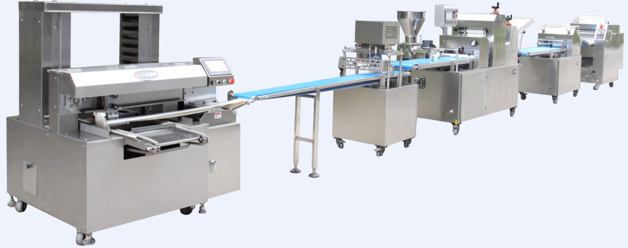 Flexible Configurations Bread Production Line 1000 - 20000 Kg/Hr Width 370mm Working Width