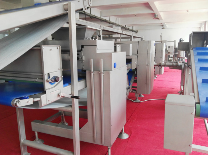 Durable Pastry Production Line Automatic Pastry Machine For Airy Pastries