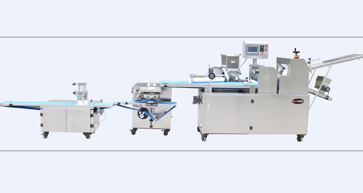 Twice Rolling Bread Production Line Panning Machine Optional  With Custom Tailor