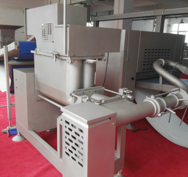 Dough Sheeting Fully Automatic Paratha Making Machine For Auto Fat Pump