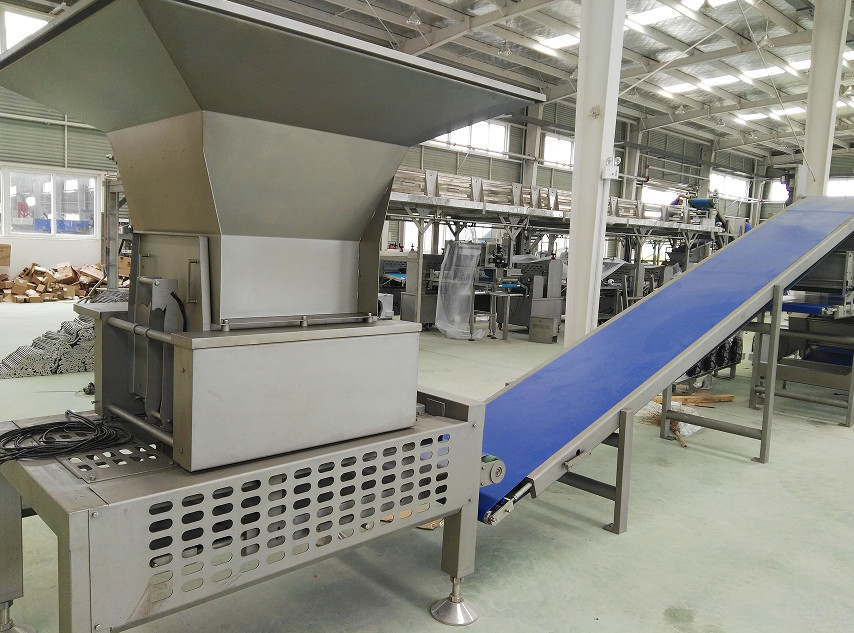 High Flexible Pastry Production Line For Pastry Roll , Laminating Machine with 300 ~ 1800 kg /hr