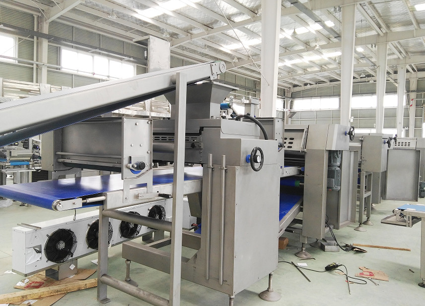 High Efficiency Puff Pastry Machine Custom Tailor For Filled Pastries