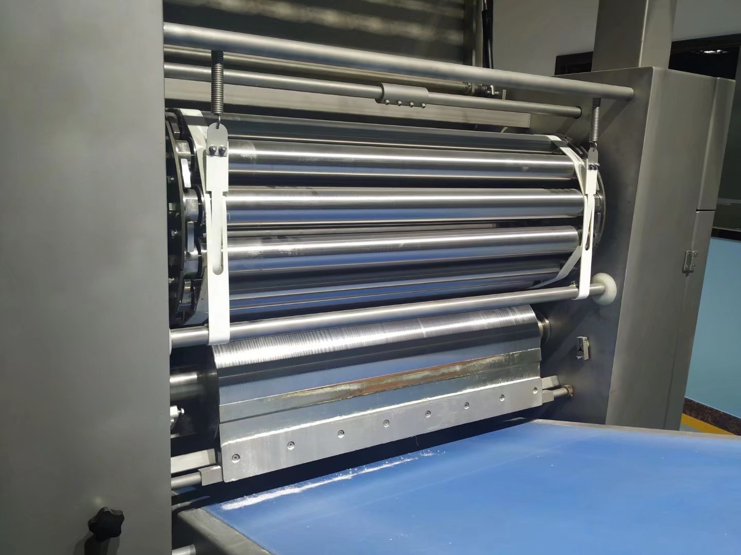 High Capacity Automatic Tortilla Production Line With Film And Press Machine
