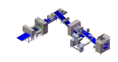 ZKS650 Pastry Dough Block Laminator With For Frozen Dough Block With 27 Layers Inside The Dough